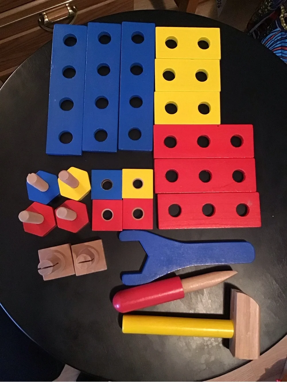 Melissa & Doug big rig building set 22pcs complete set!